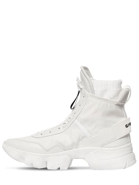 givenchy jaw sneaker price|Givenchy white high top sneakers.